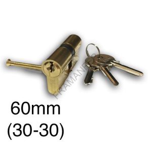 cilindro sagomato 60mm centrale ottone nudocentrale ferramenta framanfer sarno