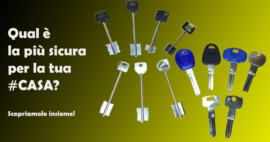 Qual è la chiave più sicura per la tua casa? Scoprilo leggendo questo articolo.