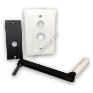 placca e manovella per arganello avvolgitore ferramenta framanfer sarno