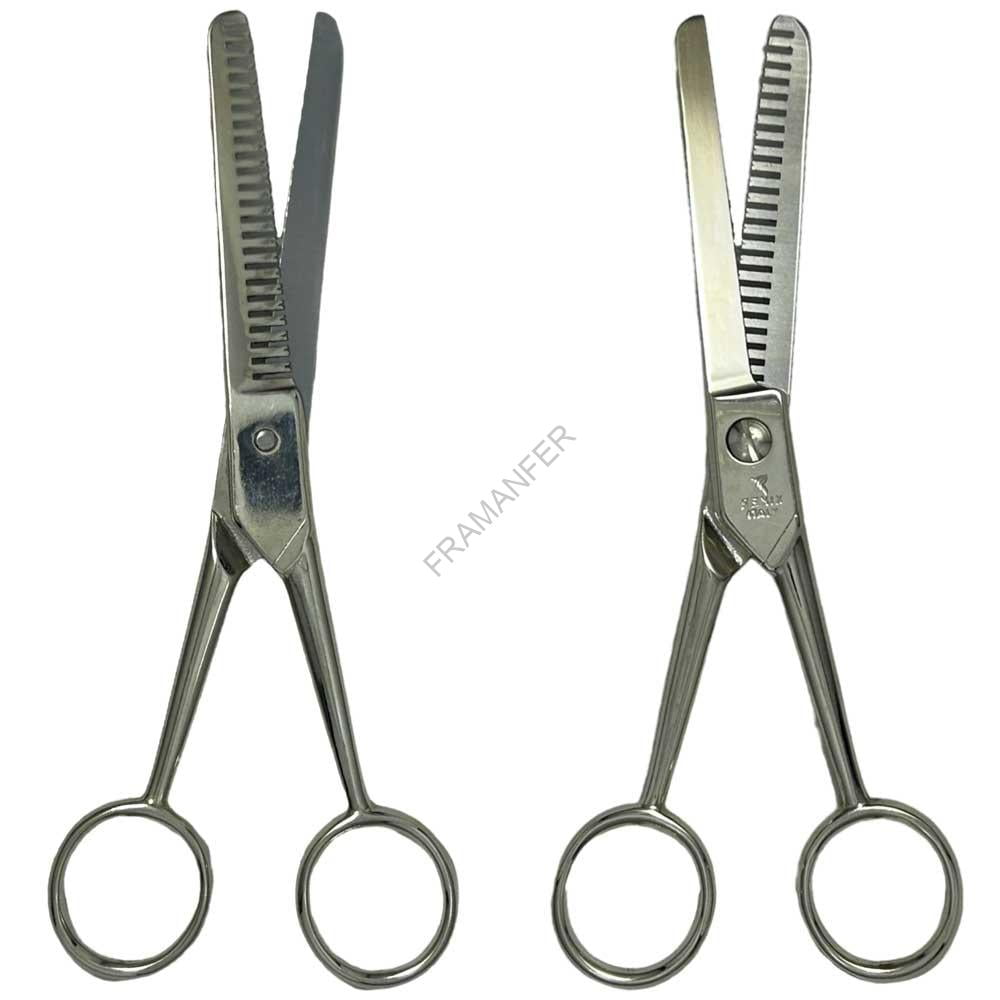 Forbice sfoltire 6,5 pollici nichel fenix ferramenta framanfer sarno