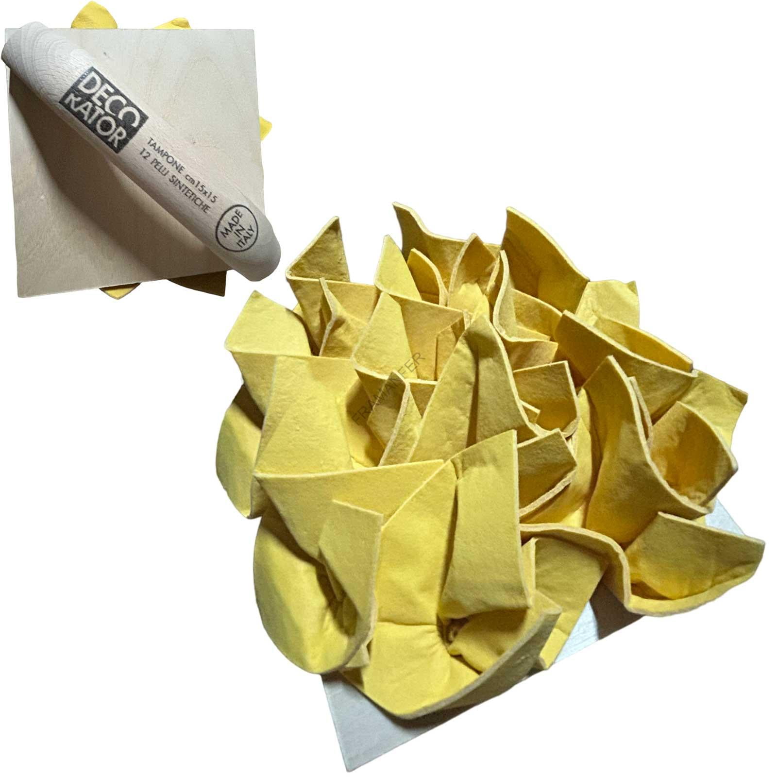 tampone quadrato 15x15 cm in pelle sintetica per tamponato ferramenta framanfer sarno