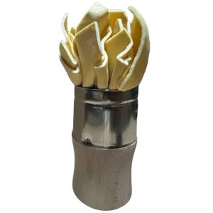 tampone tondo 50 mm in pelle sintetica per tamponato ferramenta framanfer sarno