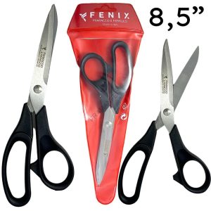 forbice multiuso 8,5 pollici manico nero in nylon acciaio inox ferramenta framanfer sarno