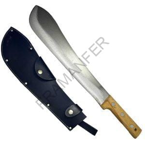 machete 35 cm con fodero e manico in legno ferramenta framanfer sarno