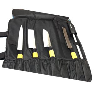 kit osaka 4 pezzi + 2 pezzi acciaino e sacca ferramenta framanfer sarno