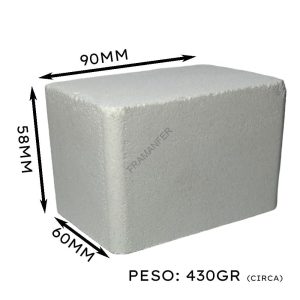 pietra pomice in panetti / mattoncini 430gr ca ferramenta framanfer sarno