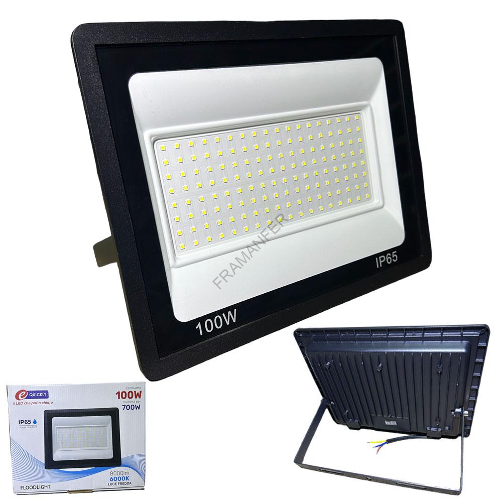 faro led 100w luce bianca e-quickly ferramenta framanfer sarno