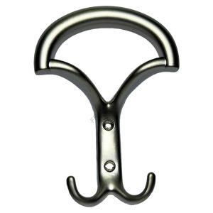 appendiabiti nichel satinato 145mm in metallo ferramenta framanfer sarno