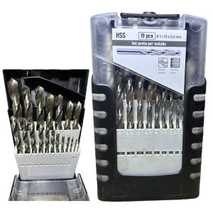 kit punte hss krino per metallo 19pz ferramenta framanfer sarno