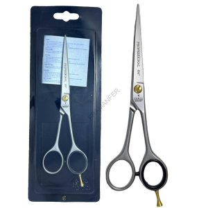 forbice barbiere 6,5" gambo tondo inox sabbiate fx ferramenta framanfer sarno