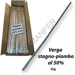Verga stagno-piombo 50%-50% 1kg