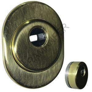 protezione corazzata per cilindri sagomati cipierre 310c ottone lucido diametro 50 interasse 38 spessore 22 ferramenta framanfer sarno