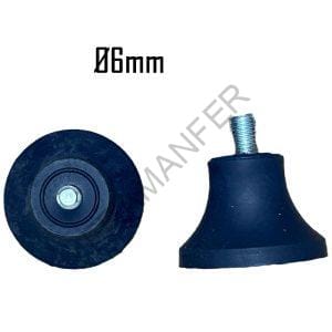 piedino per affettatrice con perno m6 framanfer sarno