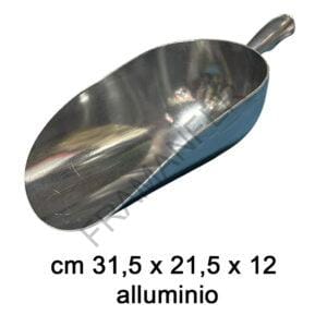 sessola paletta in alluminio per ghiaccio frutta secca cereali ferramenta framanfer sarno