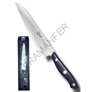 coltello pane 20cm pom inox nero ivo linea modern framanfer sarno