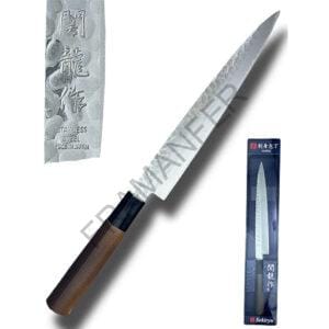 sashimi 21cm in acciaio inox 420j2 martellato Sekiryu framanfer sarno