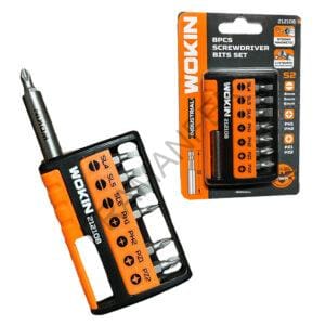 Set inserti per avvitatore emergenza wokin kit da 8 pezzi ferramenta framanfer sarno