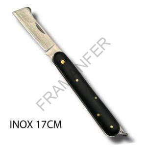coltello innesto in acciaio inox da 17 cm ferramenta framanfer sarno