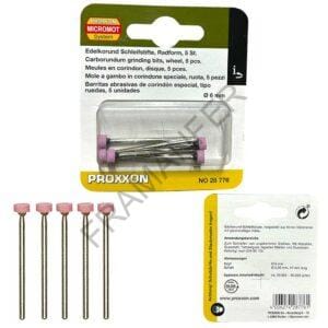 mola a ruota Ø6mm con gambo proxxon 28776 ferramenta framanfer sarno