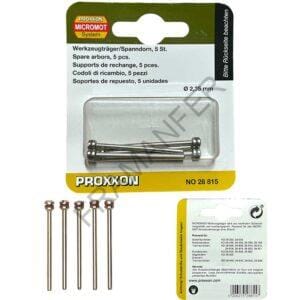 gambo di ricambio 5 pezzi Ø2,35mm proxxon 28815 ferramenta framanfer sarno