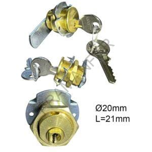 cilindretto universale viro 21mm in ottone nudo ferramenta framanfer sarno