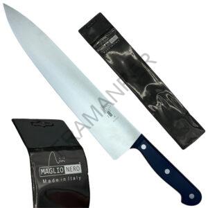 coltello trinciante da 30 cm in pom da cuoco maglionero sc1630 nero framanfer sarno